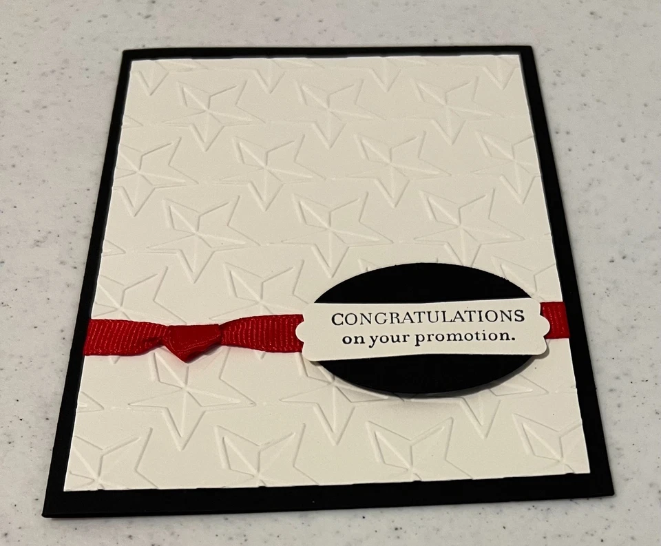 Поздравления на вашу акцию ручной работы карта пустая внутри W конверт - Изображение 2 из 4