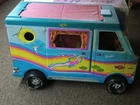 Vintage Barbie Beach Bus Van Toy 1973 Mattel #7805 Some ACCESSORIES & Box