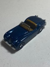 2019 Matchbox 1956 Jaguar XK140 Blue Convertible Vintage Car Loose 1/64