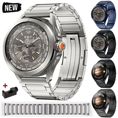Titanium Metal Band Strap For Huawei Watch GT 3 2 42mm GT4 2e 46mm 3 4 Pro 48mm