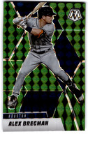 Alex Bregman Base Panini Mosaic - Mosaic Green 153 NM