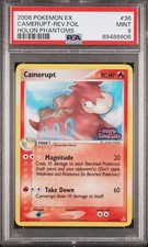 PSA 9 MINT 2006 Pokemon Ex Holon Phantoms #36 Camerupt Stamped Reverse Foil  on eBay