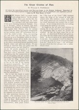 THE GREAT GROTTOS OF HAN-SUR-LESSE : CAVING IN THE BELGIAN ARDENNES. WIDE WORLD