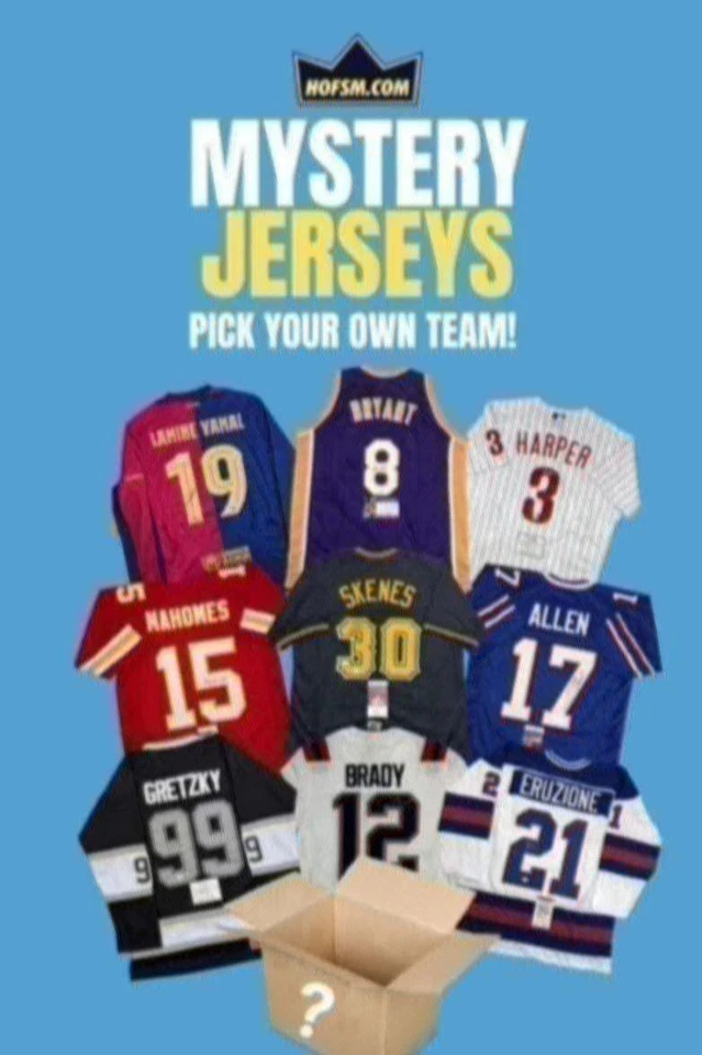 EVERY BUYER GETS A JERSEY - PYT ALL-SPORT SIGNED MYSTERY BOX BREAK