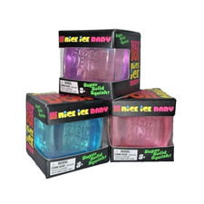NeeDoh Nice Ice Baby Sensory Stress Super Solid Squeeze Toy 1.25" Pack of 3