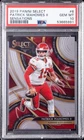 2019 PANINI SELECT SENSATIONS #6 PATRICK MAHOMES II PSA 10