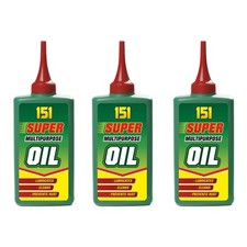 Super Multi Purpose Oil Lubricant Prevents Rust Bike Cycle Chain Tool 100ml x 3