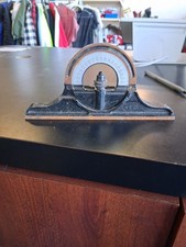 Starrett No 490 Protractor Head For 12" Rule USA Machinist Tool