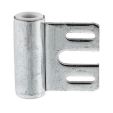 Rahmenteil für 3-tlg. Bänder 38,5 mm für Stahlzarge Bandmittelteil Glastür Band