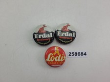 3x Blechdosen für Kaufmannsladen Erdal Rotfrosch Lodix Farbfrisch Blech #258684