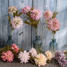 Fiori di Dalia Artificiali per Bellissime Composizione ed Estetica Domestica