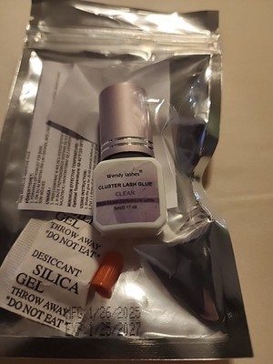 Wendy lashes cluster lash glue 5ml/0.17 oz (Clear) M3