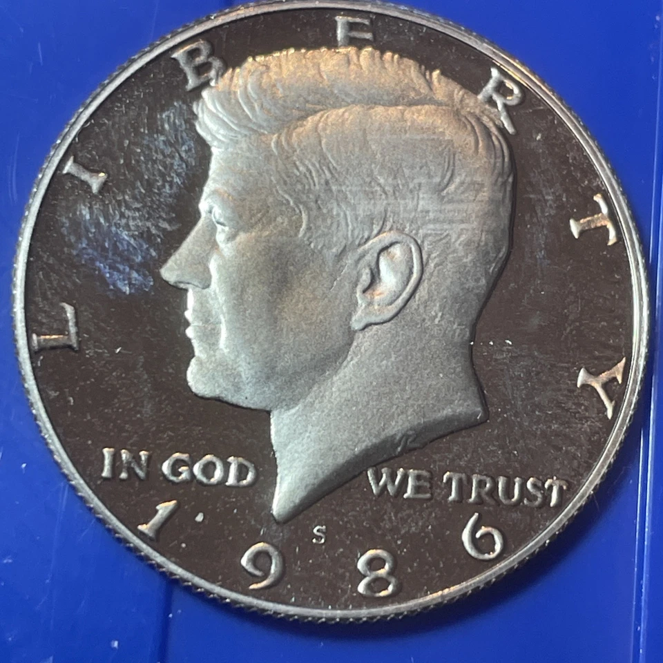 2001-S Rhode Island Quarter PCGS MS69 DCAM & 1986 Kennedy Proof DCAM - Image 4 of 4