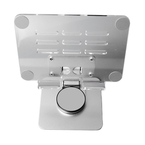 Tablet Stand Holder With Enlarged Panel 360° Rotating Transparent Universal SAL - Photo 3/24