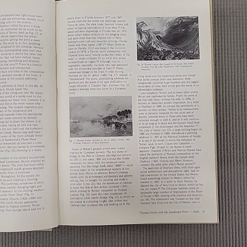 The Prints of Thomas Moran in the Thomas Gilcrease Ins. by Anne Morand HC 1986 - Picture 6 of 17