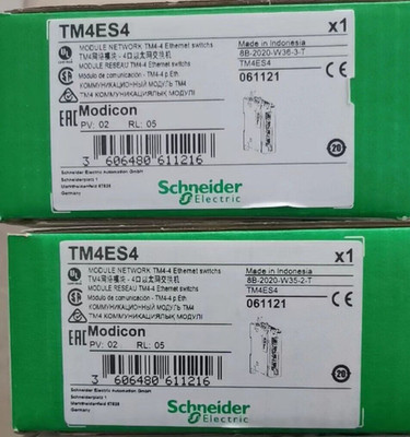 TM4ES4 Modicon TM4 Ethernet Network Module   US Free TAX