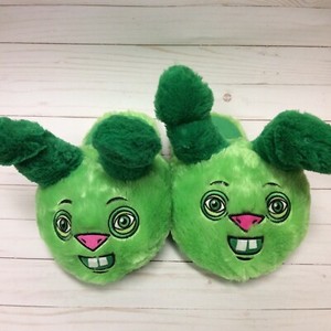green monster slippers