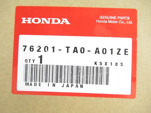 Genuine OEM Honda Acura 76201-TA0-A01ZE Passenger Mirror Cover Cap *NH737M*