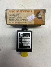 New P&S Syracuse TSR00300 Timer Relay 115 VAC 1 SEC solid state electronic
