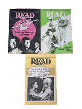Lot Of 3 Vintage READ MAGAZINES STAR TREK Robots Kids Children Education 