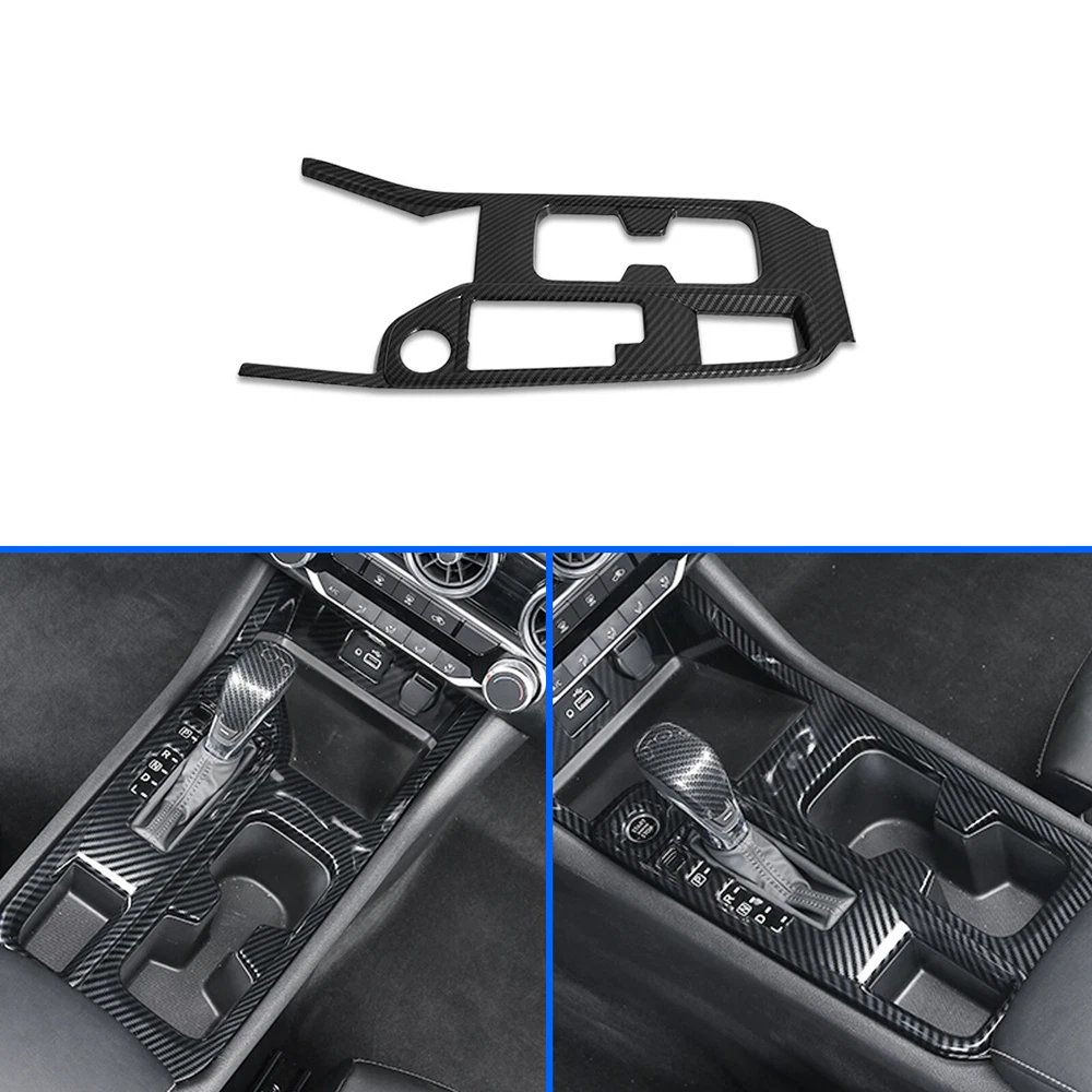 For Nissan Sentra 2020-2022 Carbon Fiber Gear Lever Shift Cover Trim Accessories