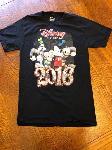 Disney Florida 16 Graphic Shirt Sz S Gem