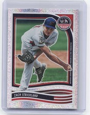 2024 Panini Stars & Stripes #119 Zach Strickland Sparkle