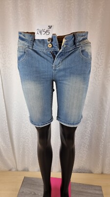 Damen Bermudas Jeans Größe 36 Neu Venus Style Baumwolle Elastisch  Art 24/515