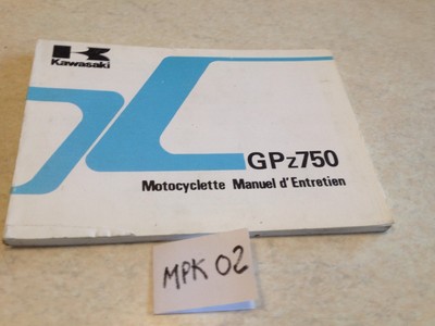 Manual Kawasaki Gpz 750 Zx 750 Manual 1989-1990 Kawasaki ZX750H