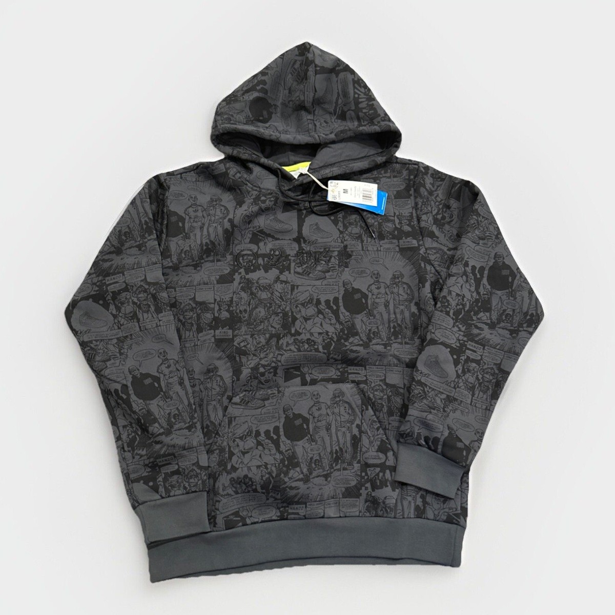 ADIDAS Into The Metaverse Hero Punks Comic Hoodie All Over ADIDAS Into The Metaverse Hero Punks Comic Hoodie All Over