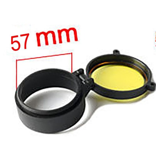 Rifle Scope Quick Spring Protection Lens Cover Flip Up Cap Objective Lense Lid - Picture 29 of 38