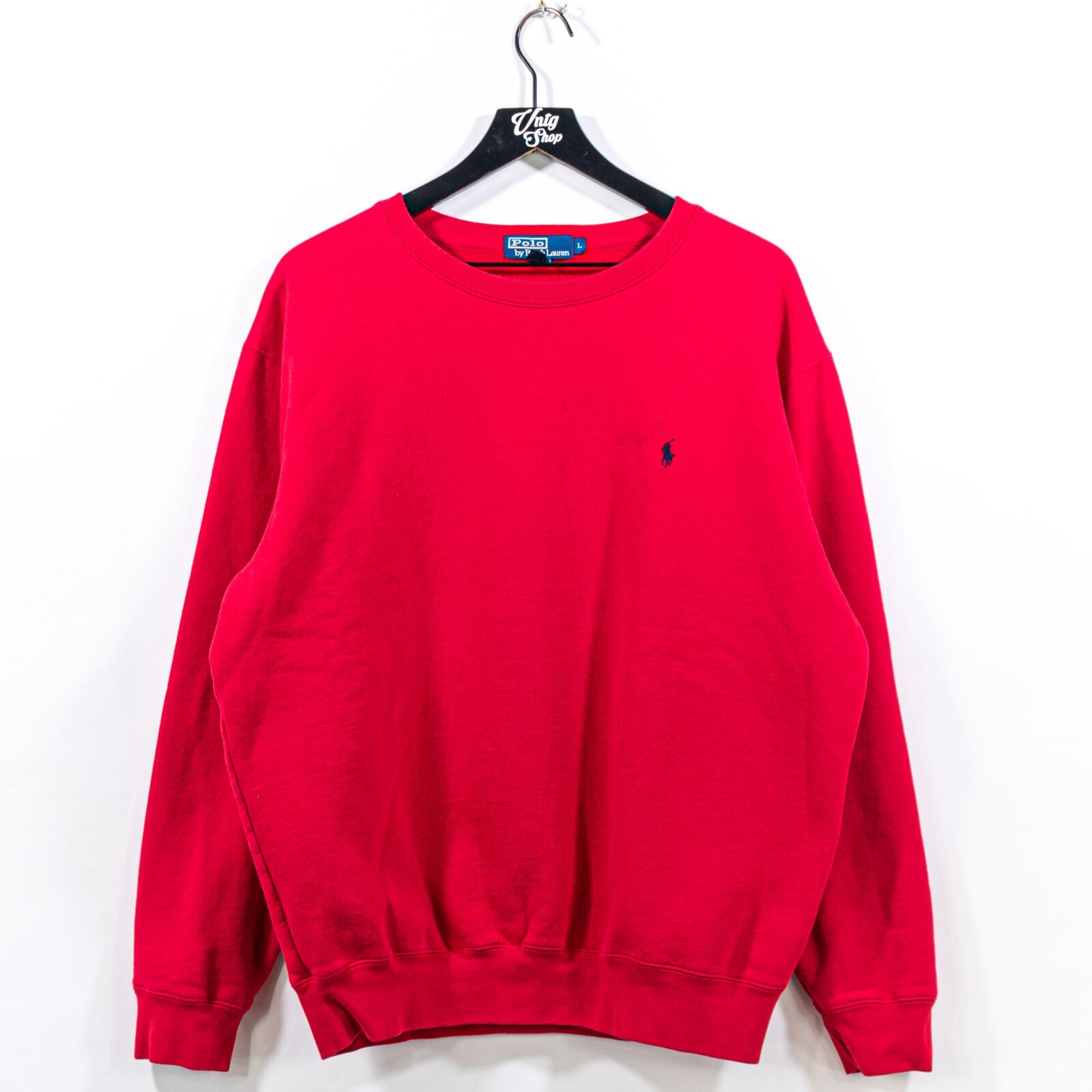 Polo Ralph Lauren Pony Felpa Gilet Grande Vintage Anni 90 Y2K Streetwear Preppy