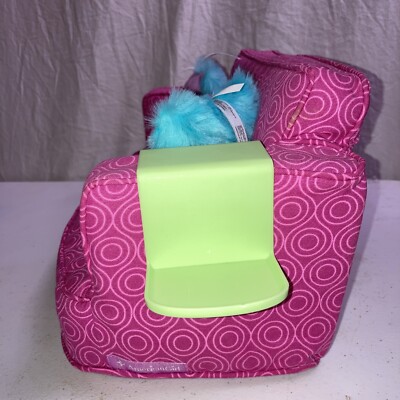 American Girl Pink Comfy Couch Furniture With Tray Retired For 18