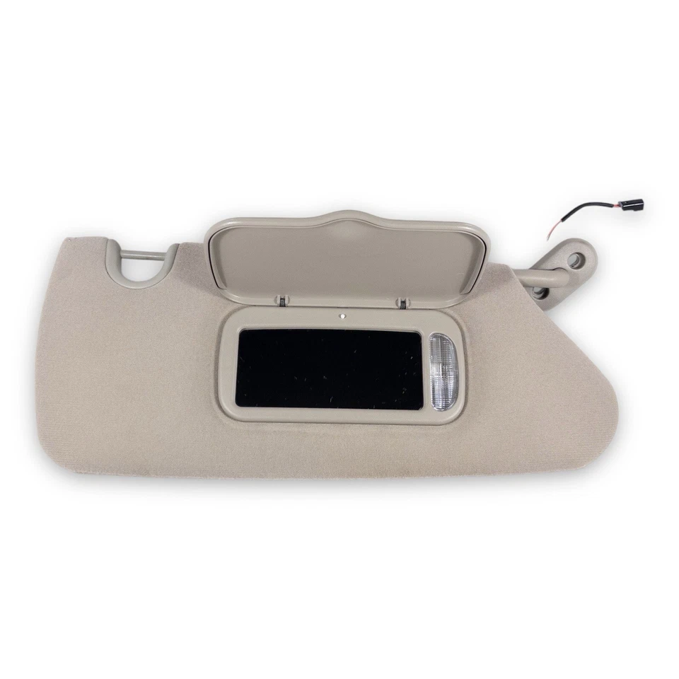 Chrysler Pacifica 2004-2008 pasajero lado derecho parasol tela beige Foto 2 de 4