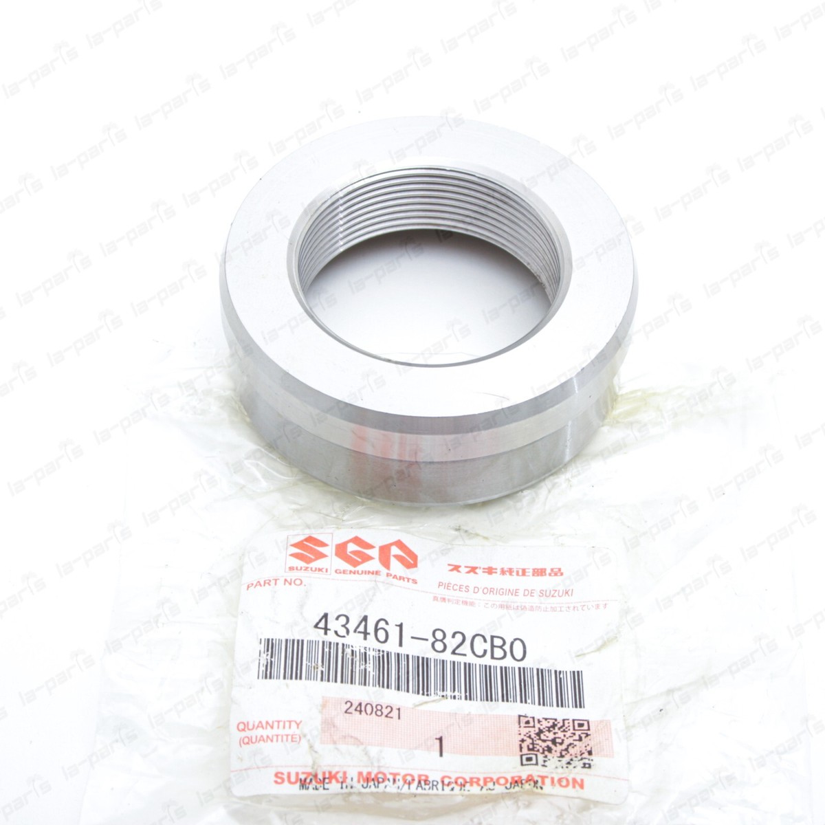 ピー New Genuine OEM Suzuki Jimny Front Wheel Bearing Lock Nut 43461