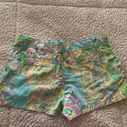 Girls Lilly Pulitzer Colorful Cotton Shorts size 10 - Picture 5 of 5