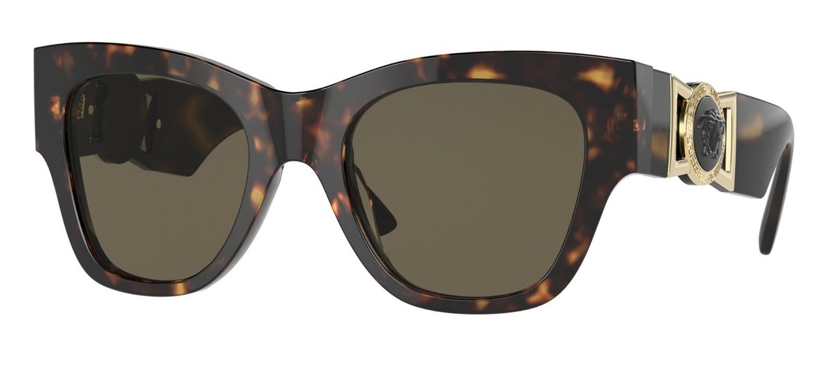 Versace VE 4415U Dark Havana/Brown (108/3) Sunglasses | eBay display picture 3
