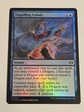 MTG Dispelling Exhale - Tarkir: Dragonstorm (TDM) FOIL Common NM #41