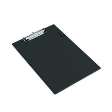 10  x A4 foolscap Black Clipboard Foolscap PVC Clip Board 5 Star office