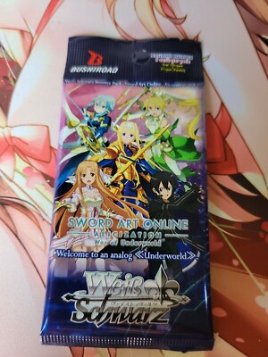 Weiss Schwarz - SAO Alicization Vol. 2 Booster Pack, brand new English set. | eBay Weiss Schwarz - SAO Alicization Vol. 2 Booster Pack, brand new English set. | eBay
