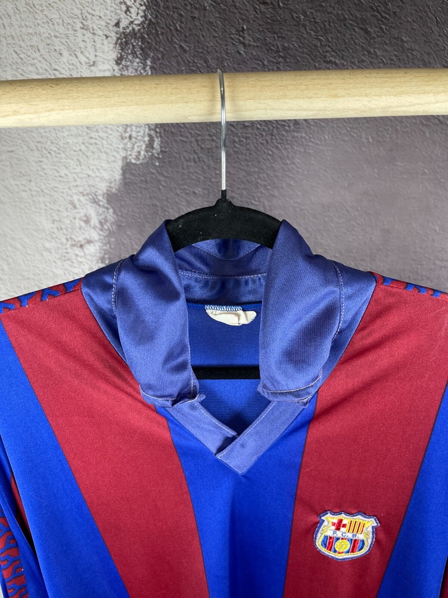 FC Barcelona vintage 70s 80s soccer jersey long sleeve shirt | eBay