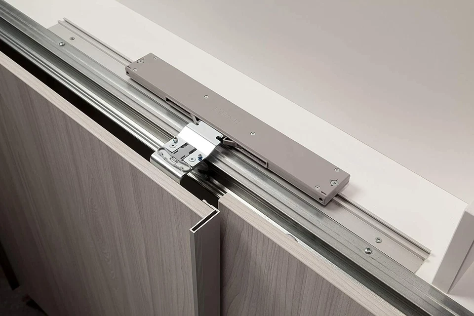 Einzugsdämpfung Schiebetür Dämpfer Smuso Endlagendämpfer Selbsteinzug 25-80 kg - Bild 2 von 4