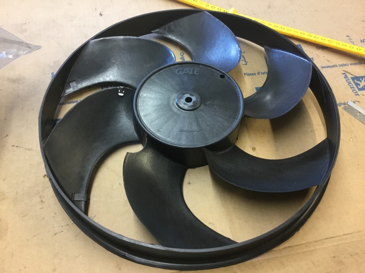 Genuine Peugeot 306 tu Citroen gate coolant Fan BLADE 340MM 125468