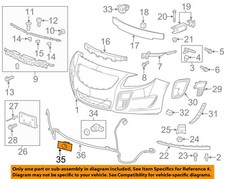 GM OEM 14-17 Regal Bumper Components-Park Sensor Bracket 13399057
