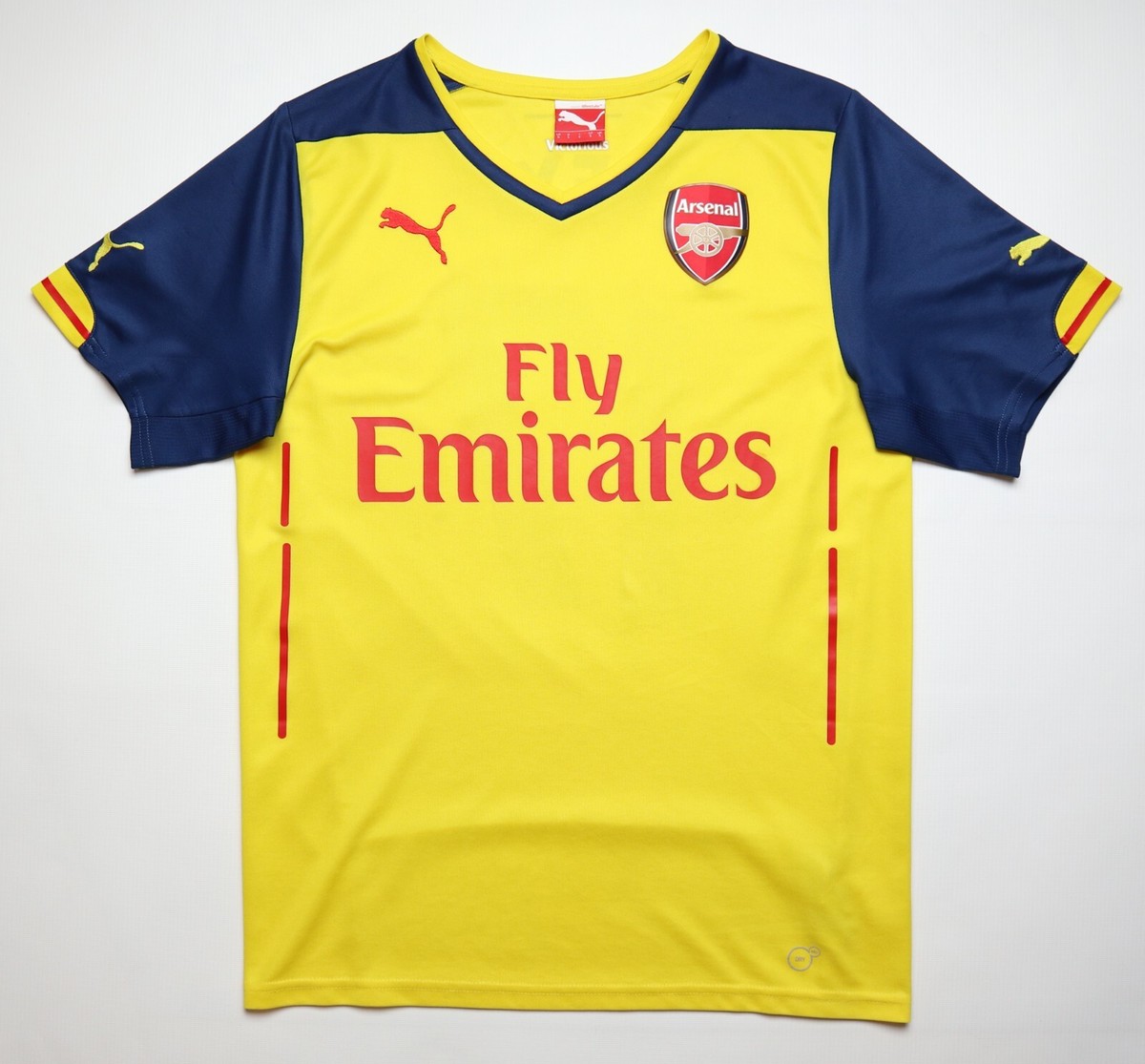 ARSENAL 2014/2015 ALEXIS #17 AWAY FOOTBALL SHIRT SOCCER JERSEY