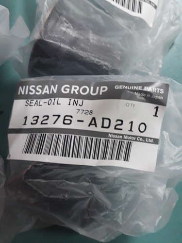 JUEGO DE SELLO DE BOQUILLA DE INYECTOR GENUINOx4 PARA NISSAN ALMERA, X-TRAIL 2.2D YD22DTI - Imagen 3 de 4