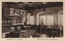 Old postcard Rothenburg Old German room in hospital building GERMANY (1076536)