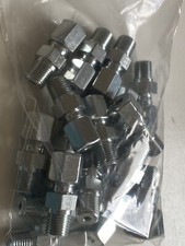 Lot Parker Screw Fittings Various Sizes Approx 150-200 Pieces