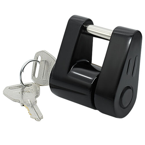 1/4"TRAILER HITCH COUPLER LOCK PAD LATCH PIN TOW BALL BOAT RV CAMPER ANTI THEFT - Bild 8 von 10