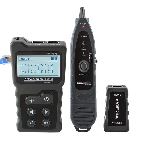 NF8209 RJ45Cable Tracker POE Network Wire Checker Cable Tester Test ...